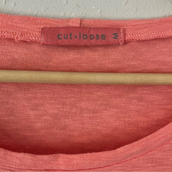 Cut Loose Cotton/Linen Pink Tunic/Blouse Size Medium - Picture 5 of 10